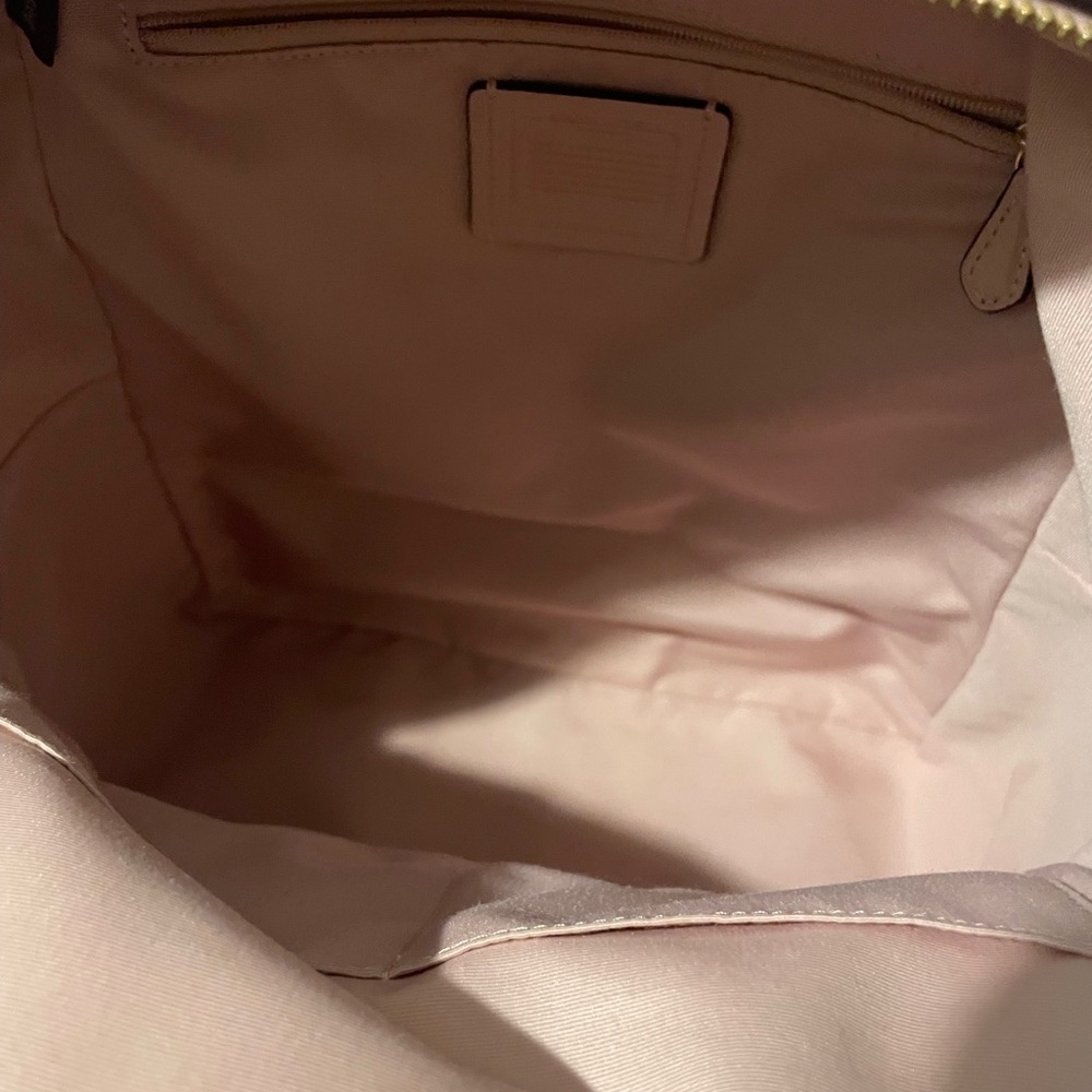 Coach Charlie Backpack Beige and Pink - Picture 7 of 10